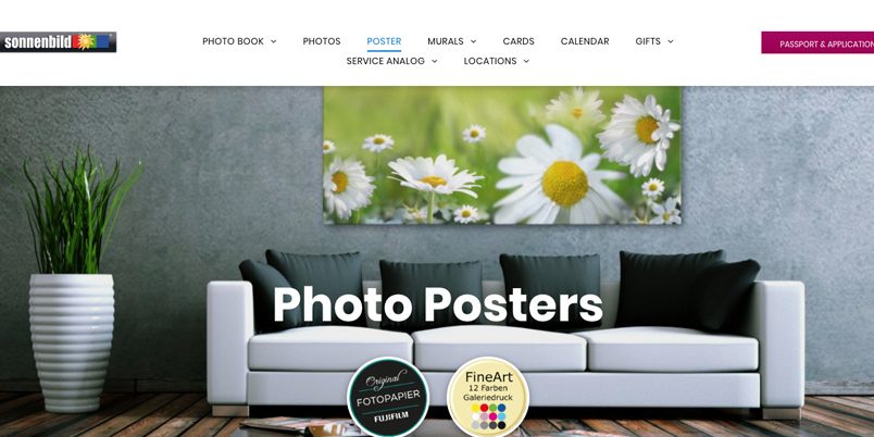 Sonnenbild photo posters