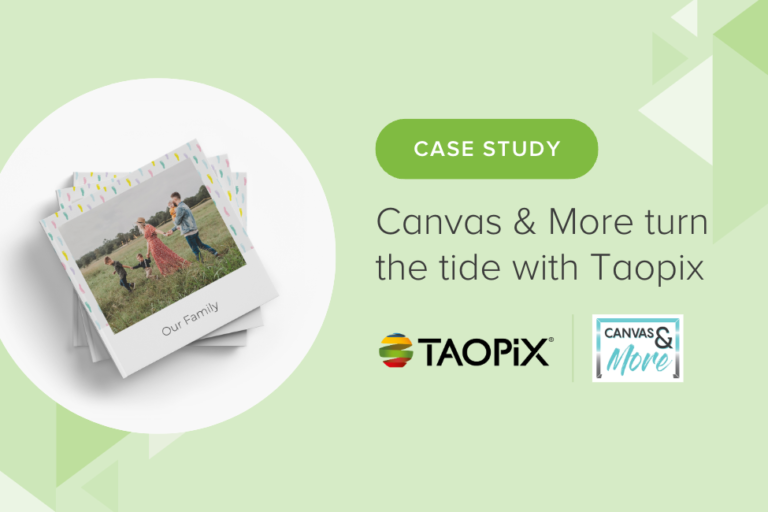 Case Study: Canvas & More turn the tide with Taopix